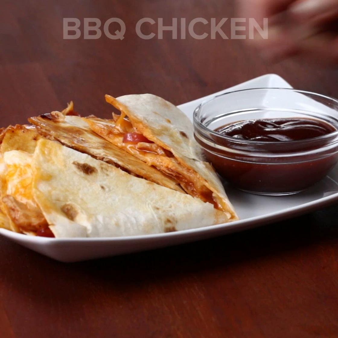 BBQ Chicken Quesadilla Recipe by Tasty