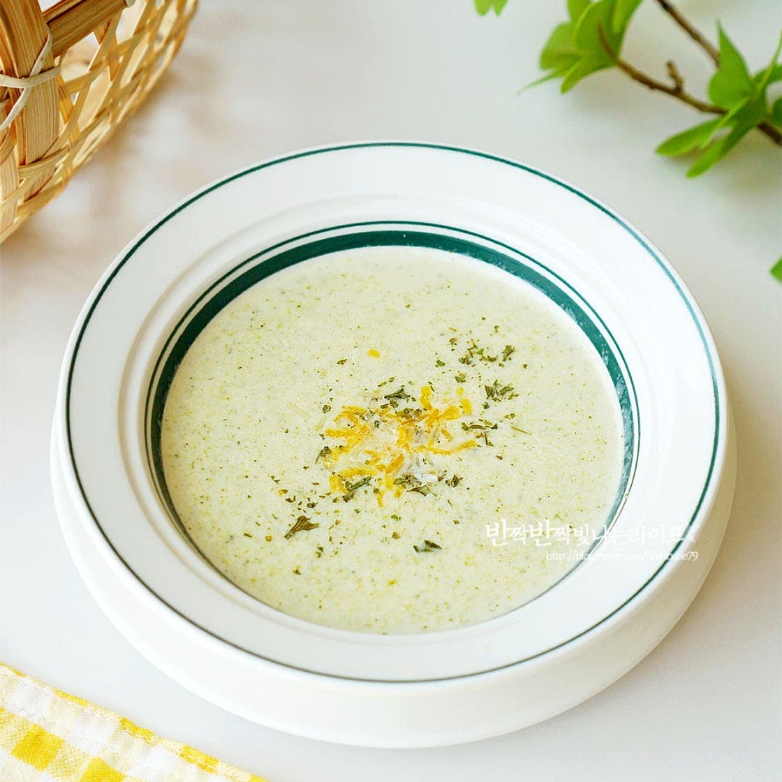 감자 브로콜리 스프 만들기 브로콜리 요리