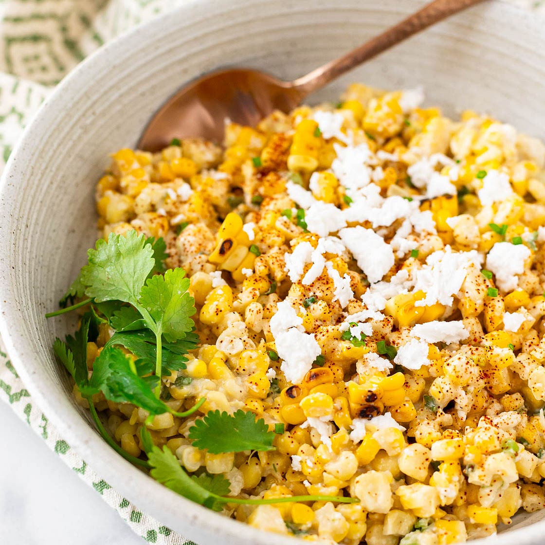 Dairy Free Mexican Street Corn Salad