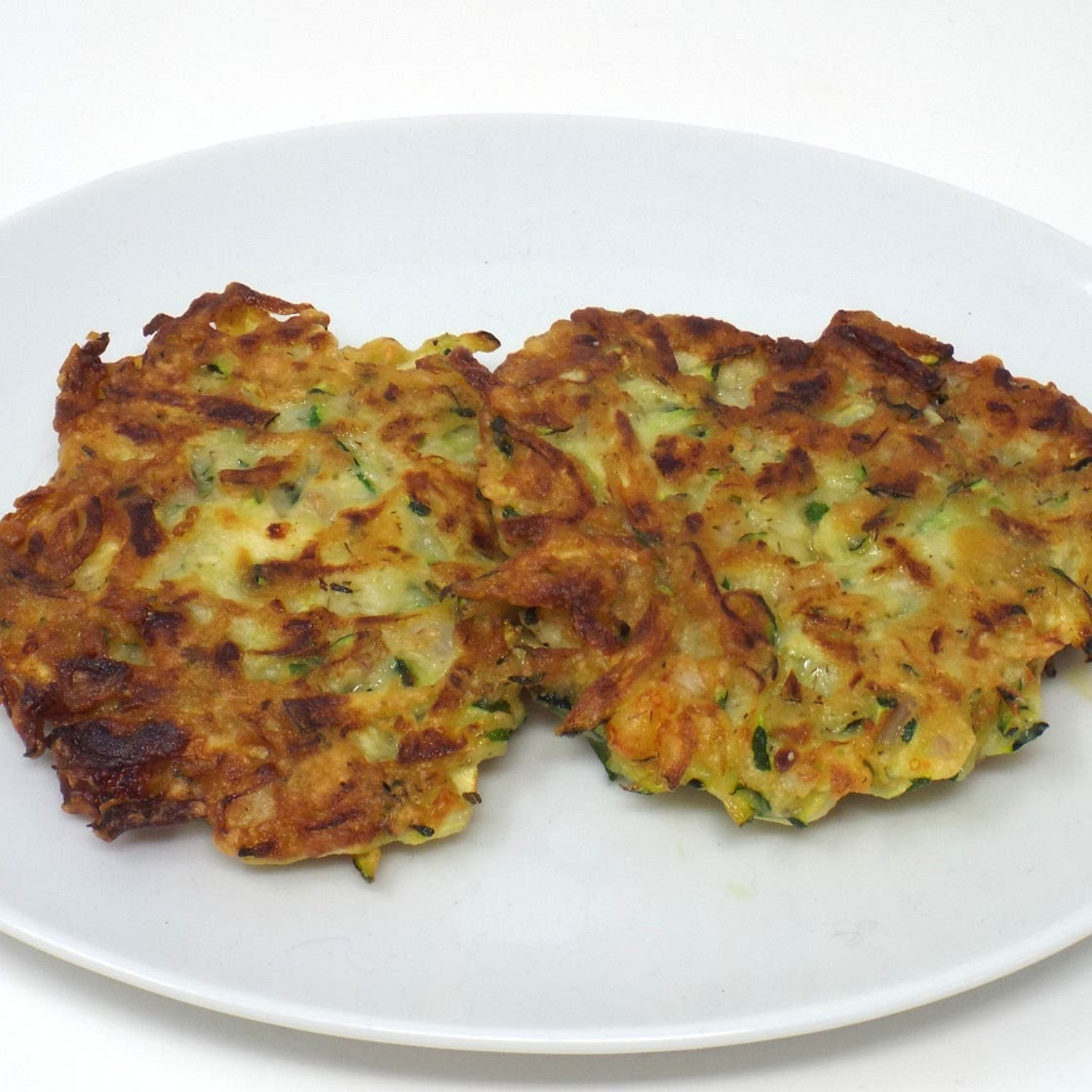 Kolokithokeftedes (Greek Zucchini and Feta Fritters)