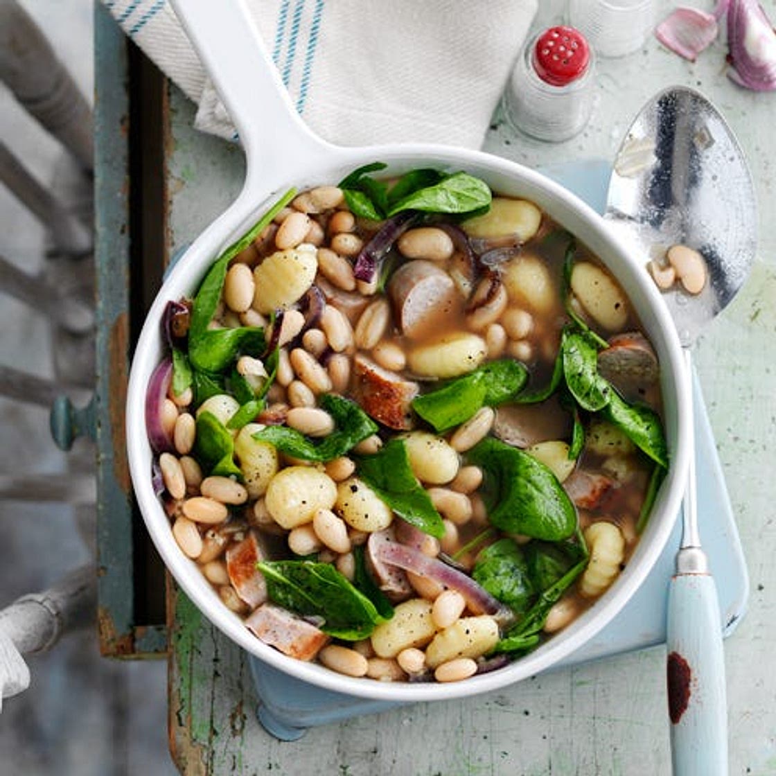 Sausage and Gnocchi One Pan