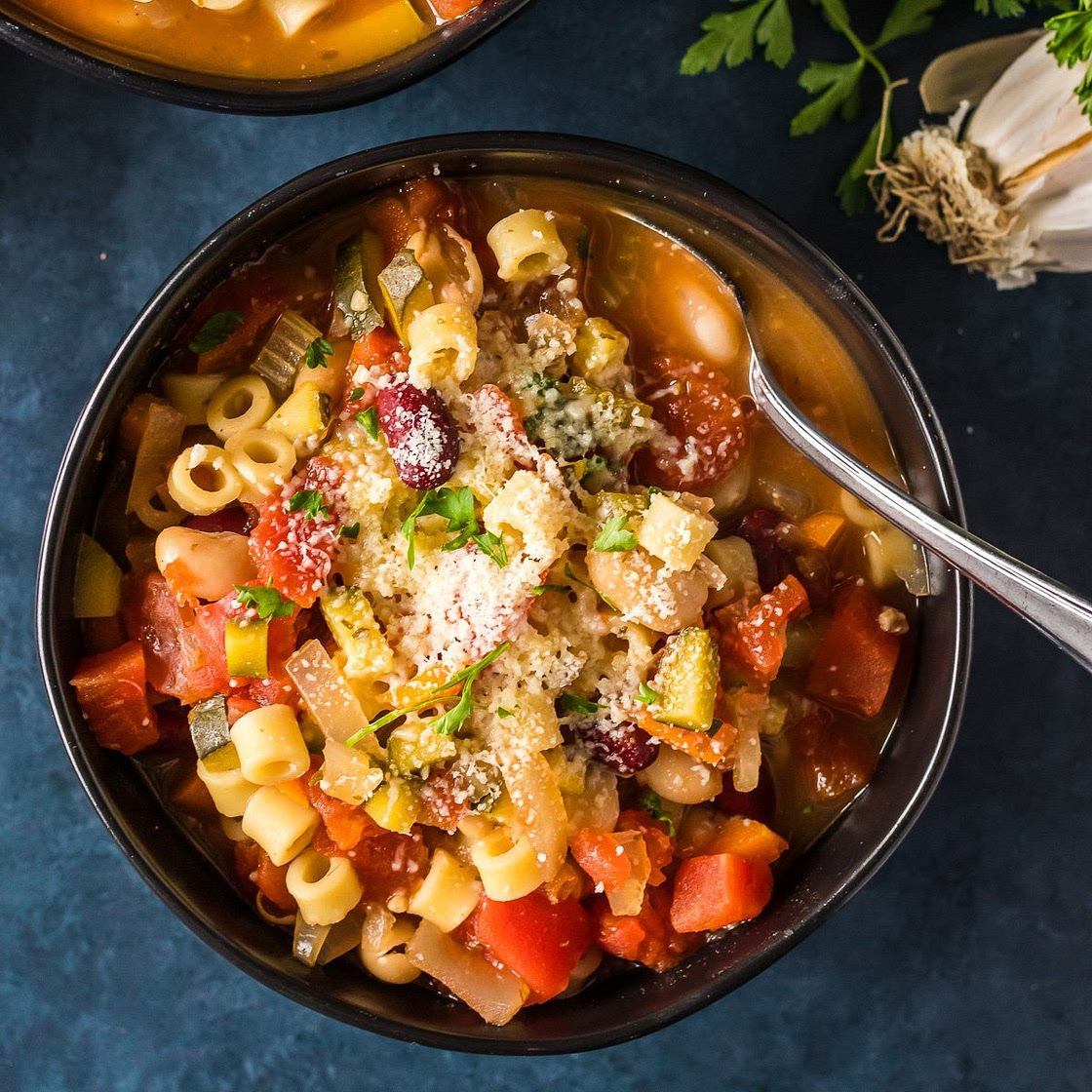Slow Cooker Minestrone Soup