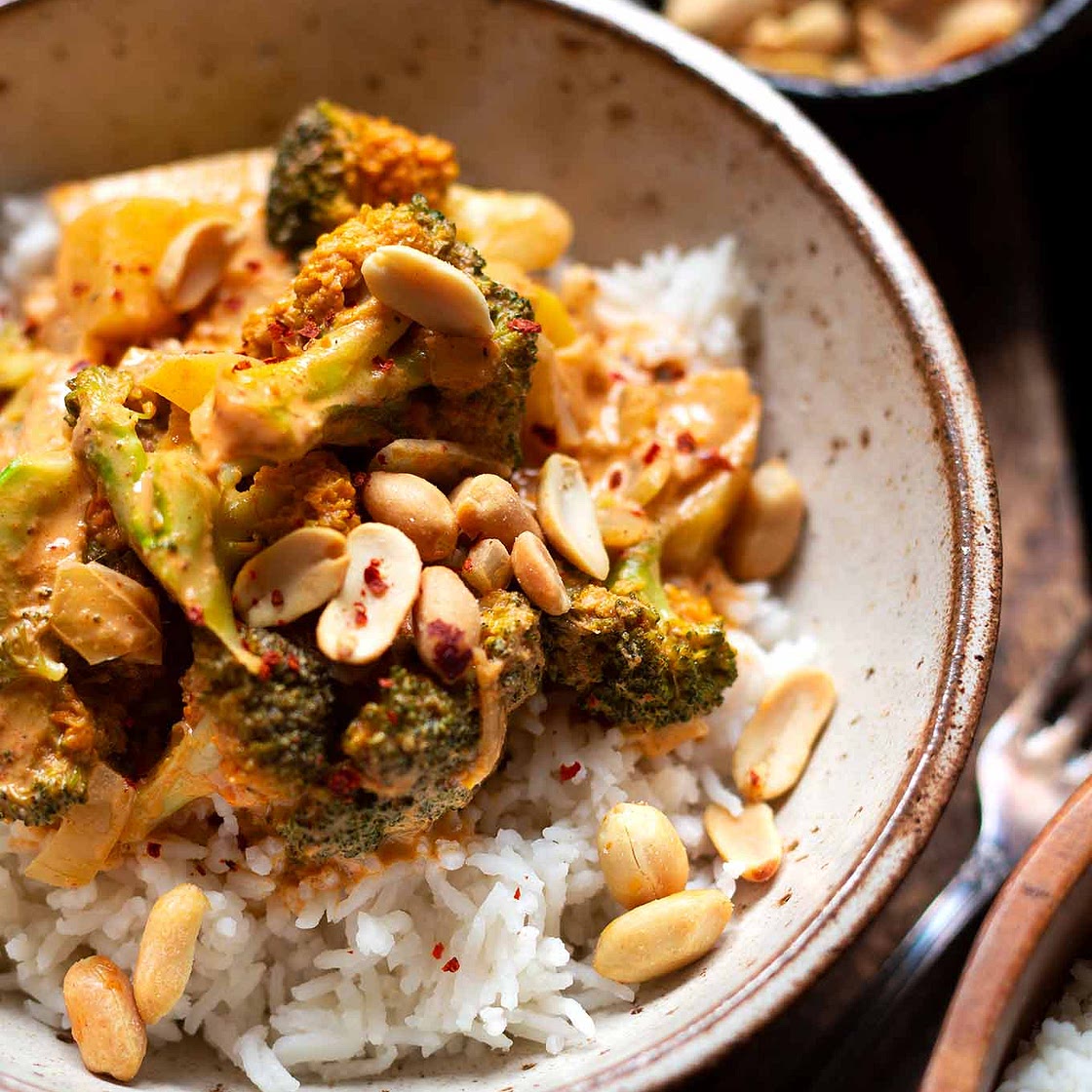 Einfaches Massaman-Curry