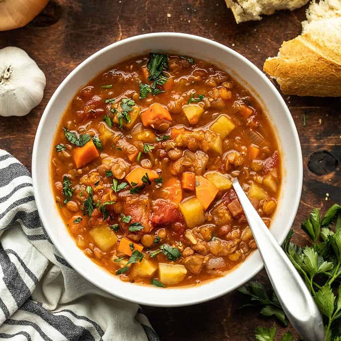 Tomato Lentil Soup