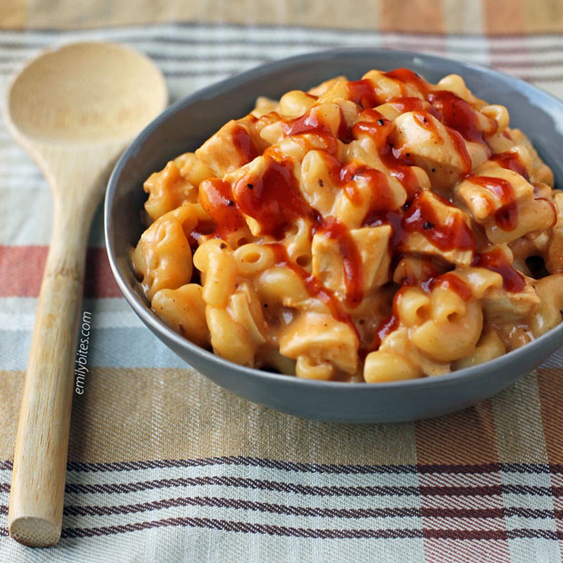One-Pot Barbecue Chicken Mac and Cheese