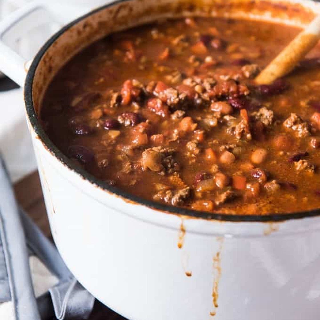 Meaty Mushroom Chili