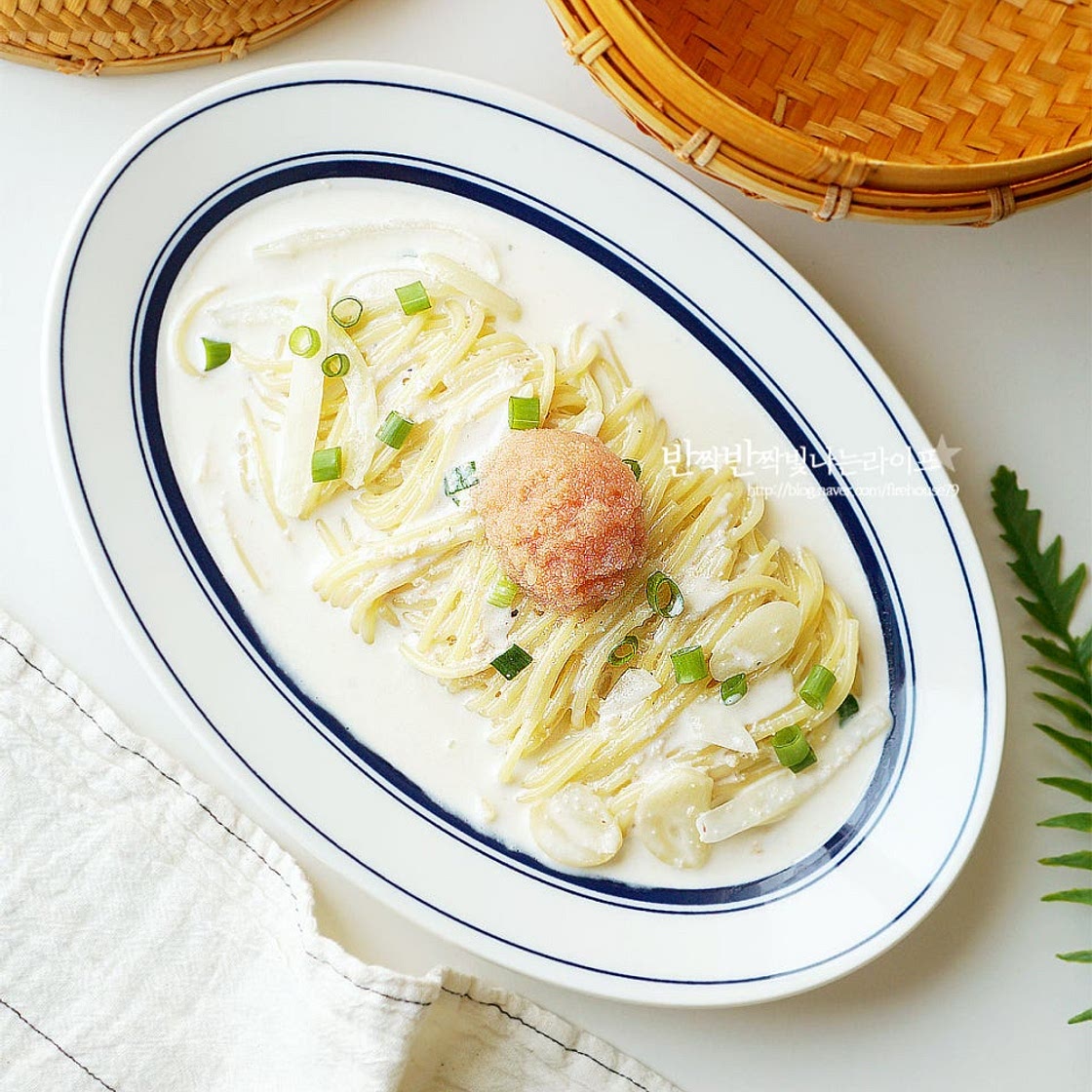 명란파스타 만들기 명란 크림파스타 만들기