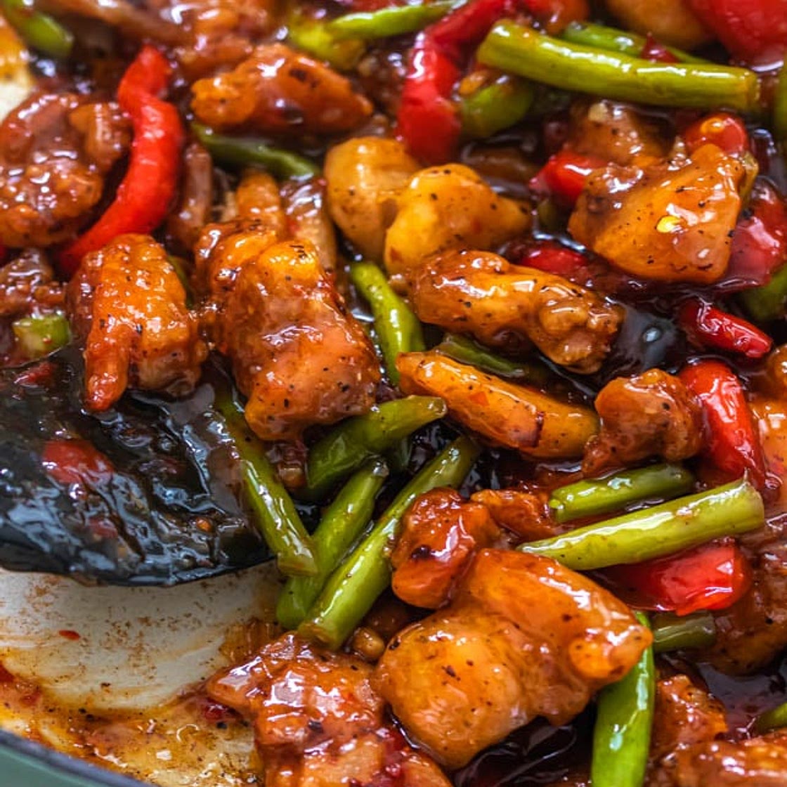 Chicken and Green Bean Stir Fry