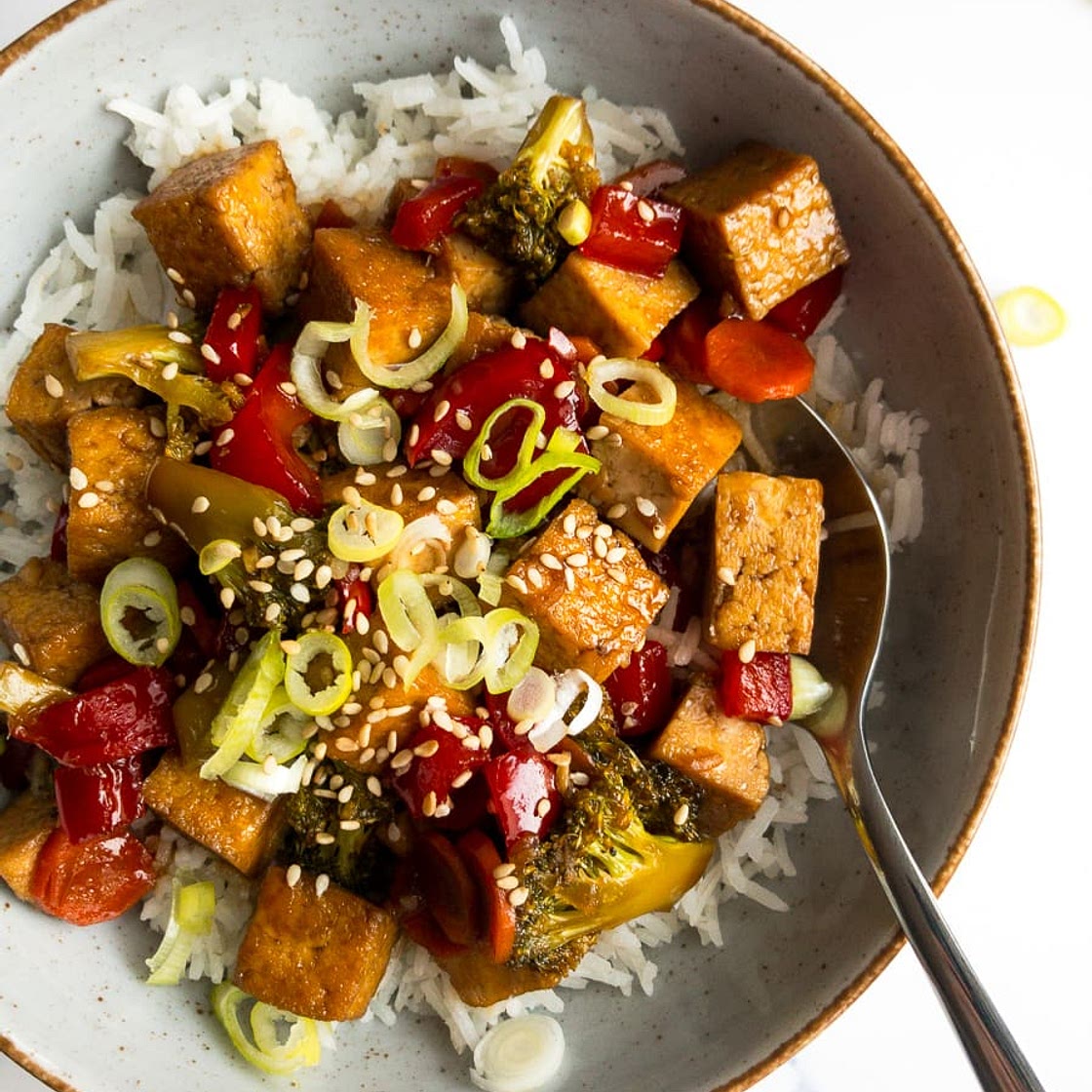 Teriyaki Tofu Stir Fry