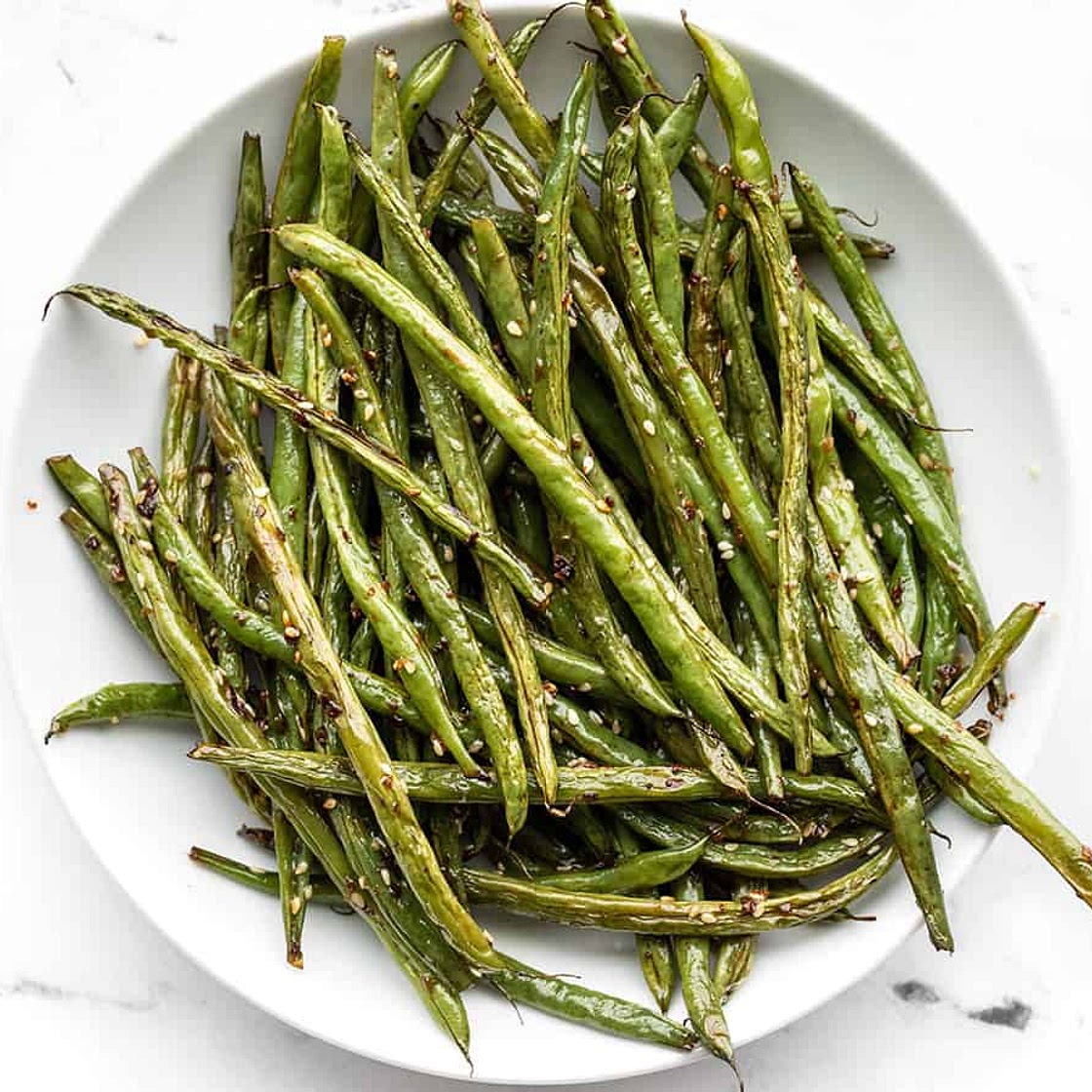 Sesame Roasted Green Beans