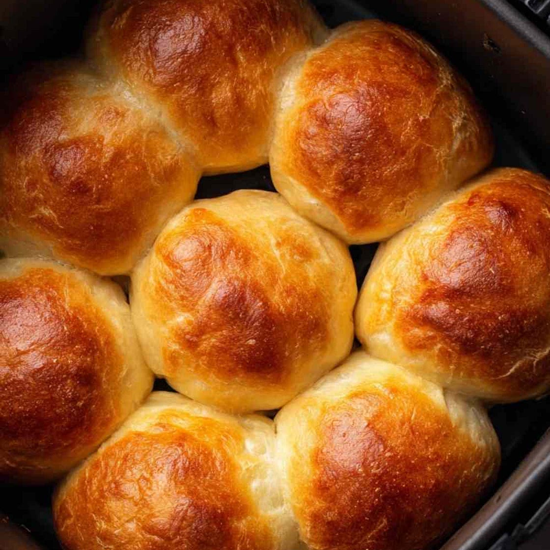 Bułeczki z Serka Wiejskiego z Air Fryera