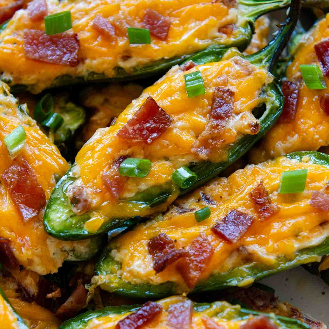 Baked Gluten-Free Jalapeño Poppers (No Bread Crumbs)
