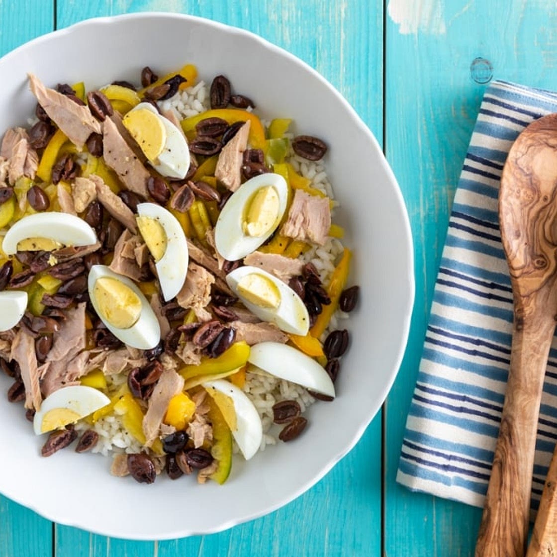 Insalata di riso alla nizzarda