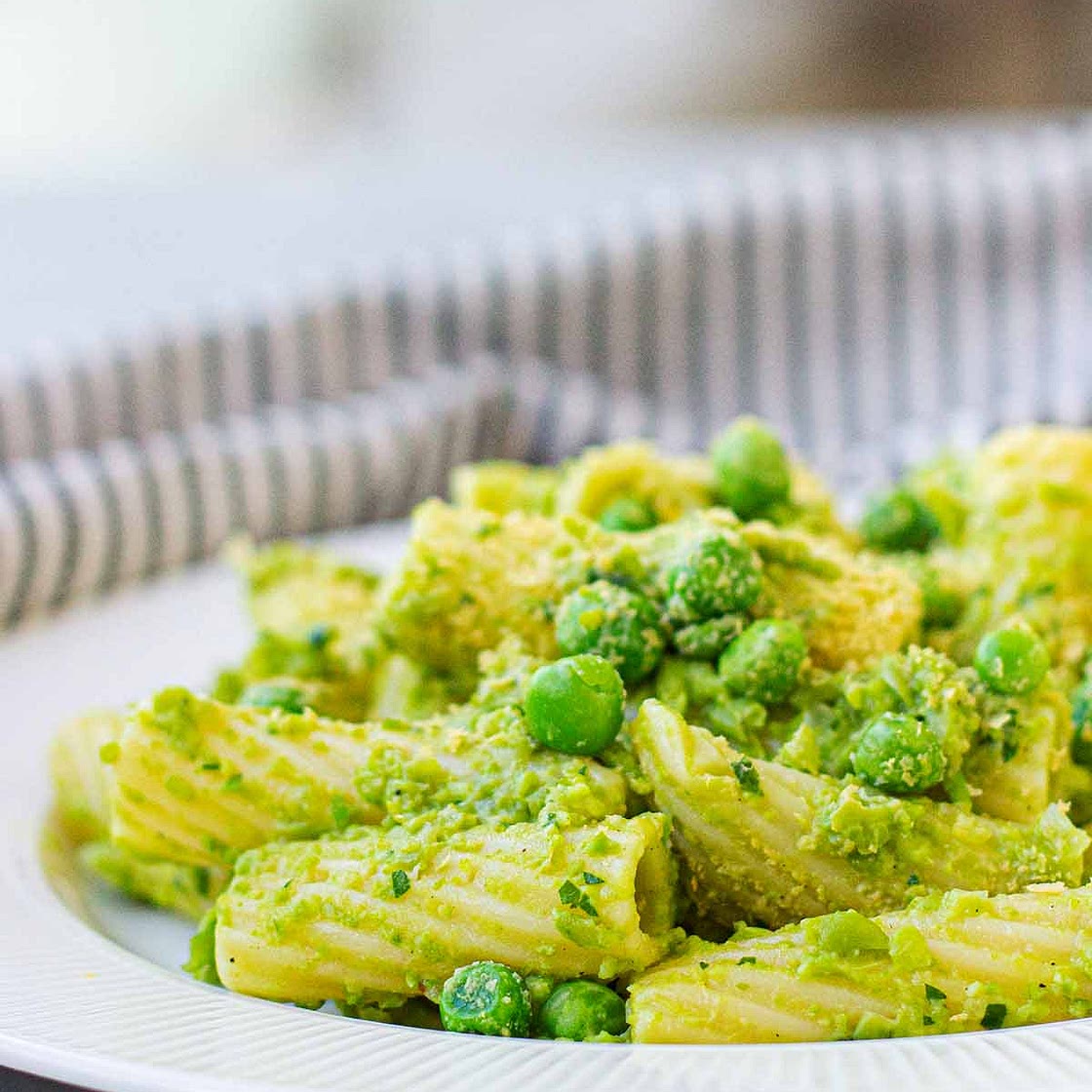Green Pea Pasta (Pasta e Piselli)