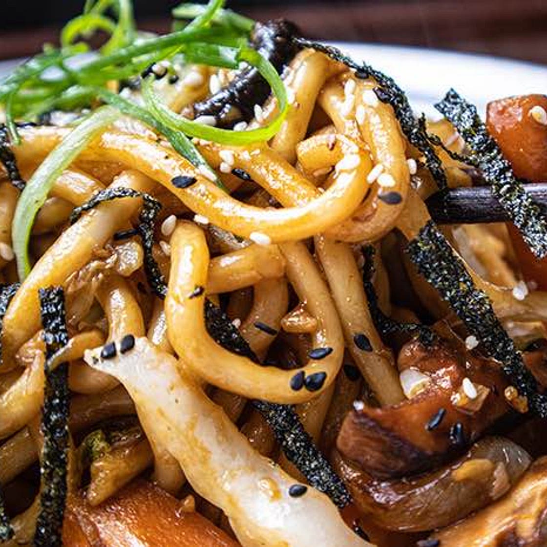 Vegan Yaki Udon