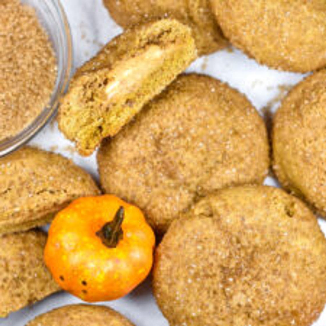 Pumpkin Cream Cheese Cookies