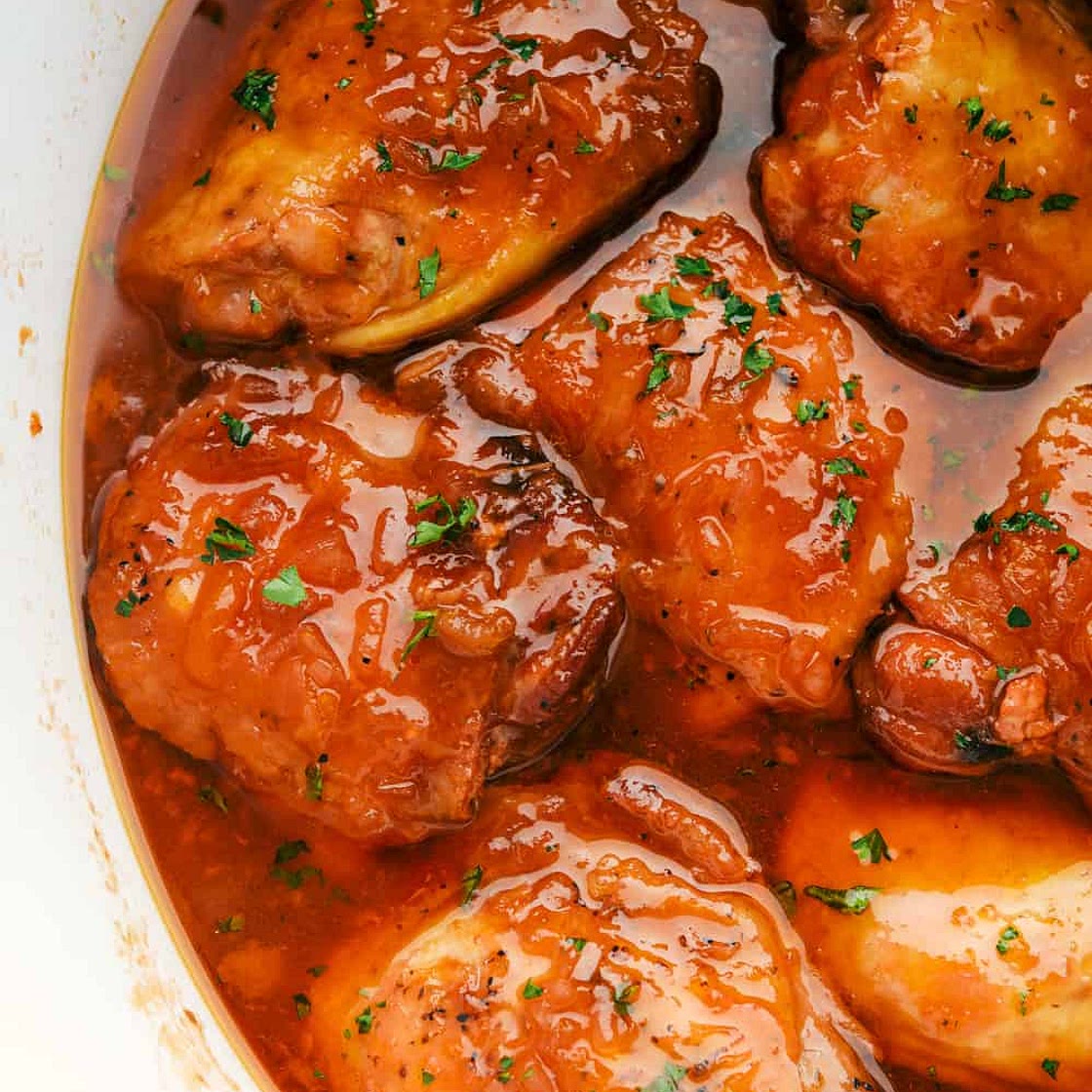 Crockpot Apricot Chicken