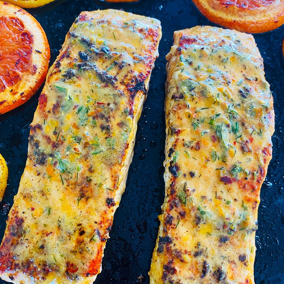 Blackstone Citrus Herb Salmon