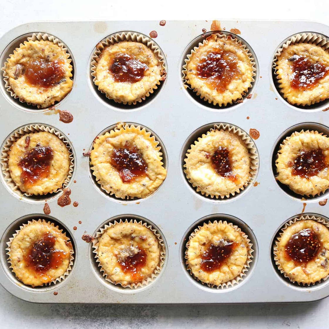 Bacon + Blue Cheese Egg Muffins