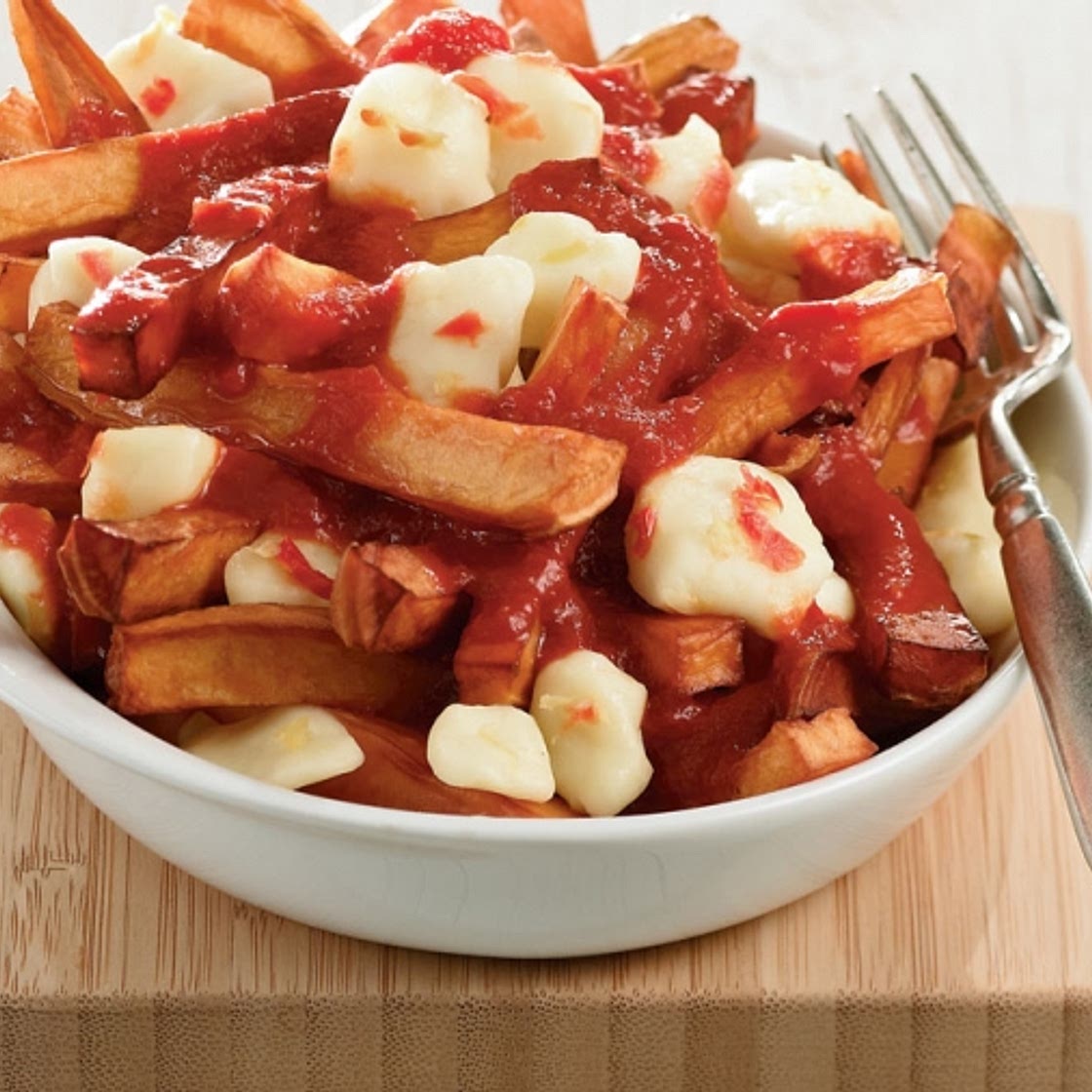Spicy poutine
