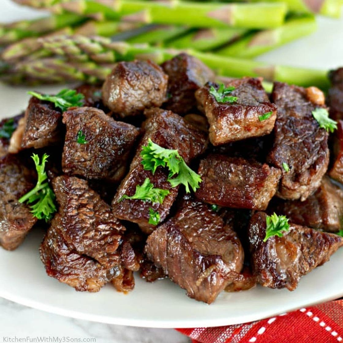 Garlic Butter Steak Bites