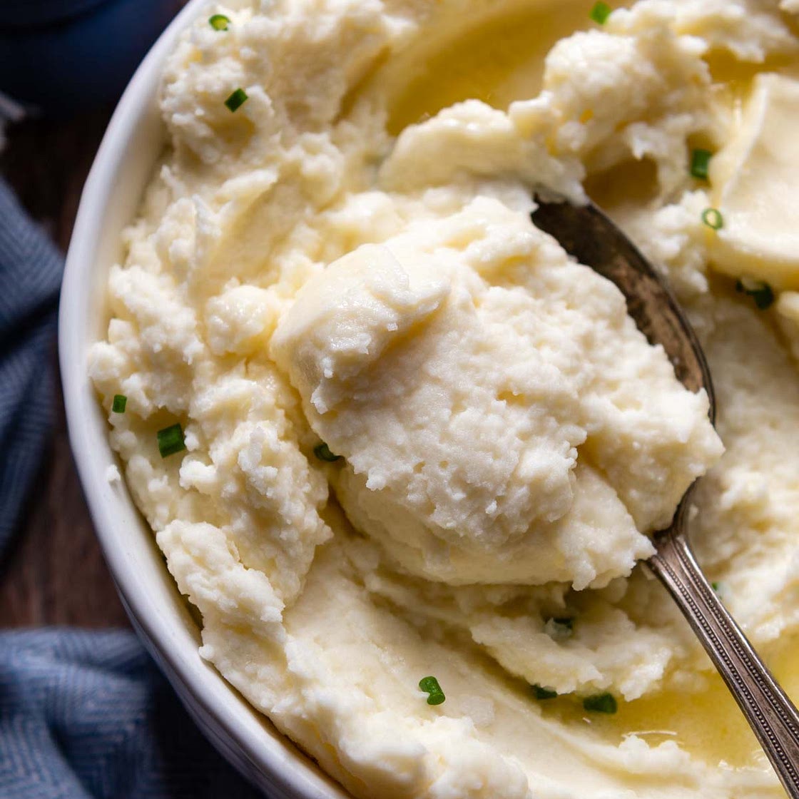 Creamy, Fluffy Gluten-Free Mashed Potatoes (Make-Ahead)