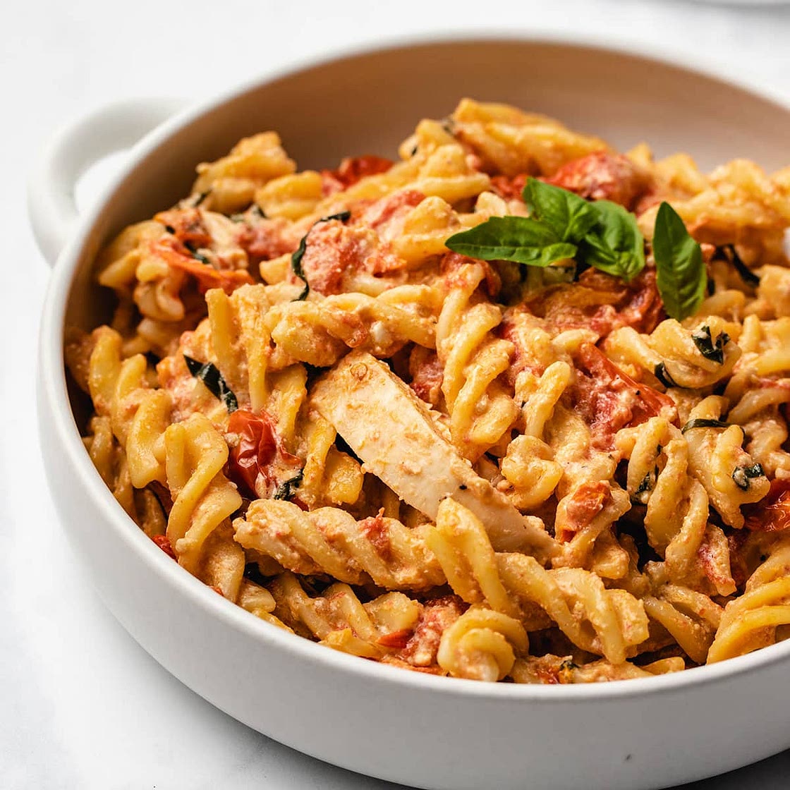 Baked Feta Chicken Pasta