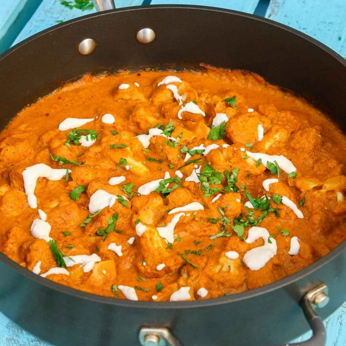 Cauliflower Tikka Masala