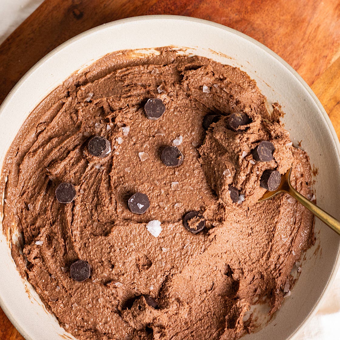 Cottage Cheese Brownie Batter (high protein)