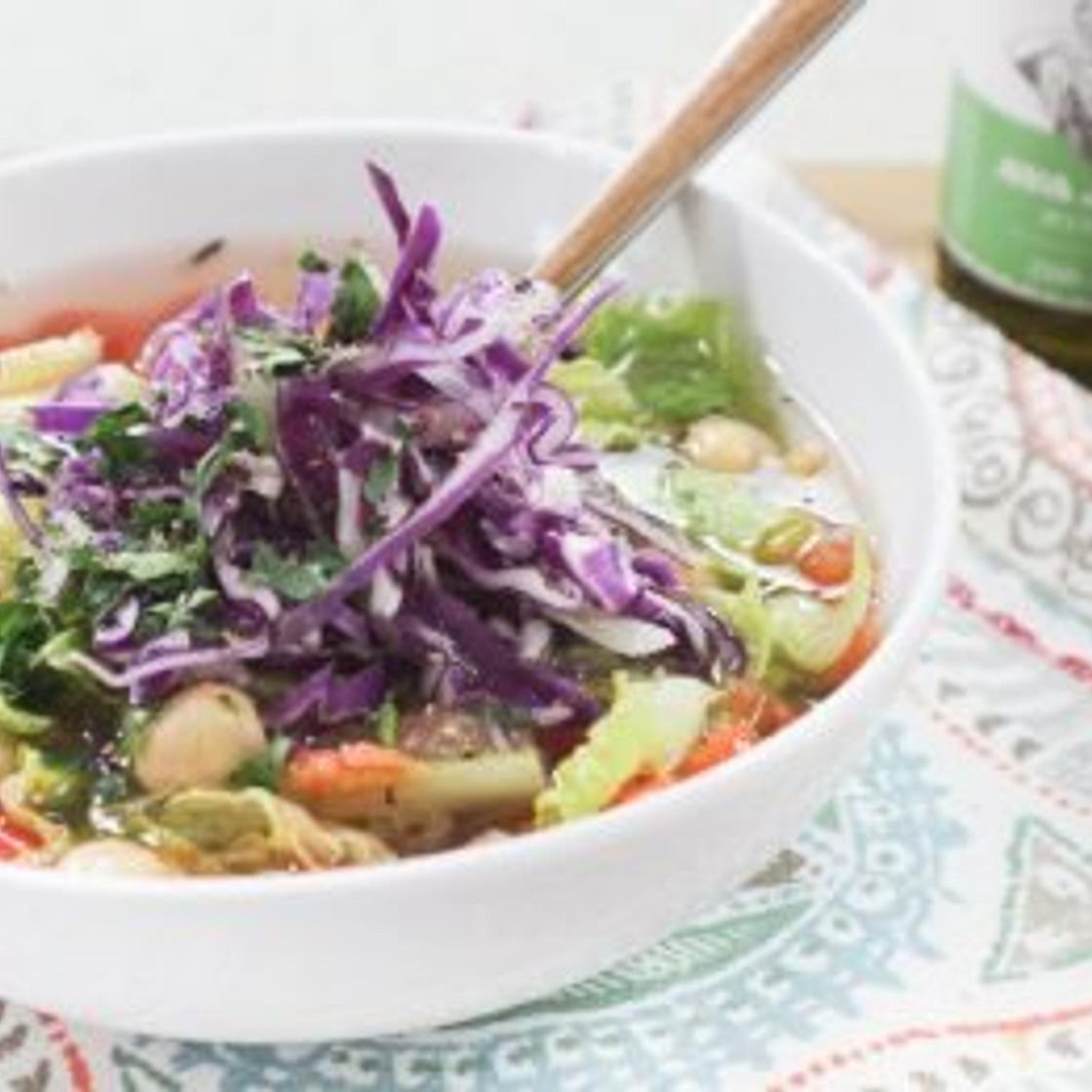 CHICKPEA AND CABBAGE SOUP