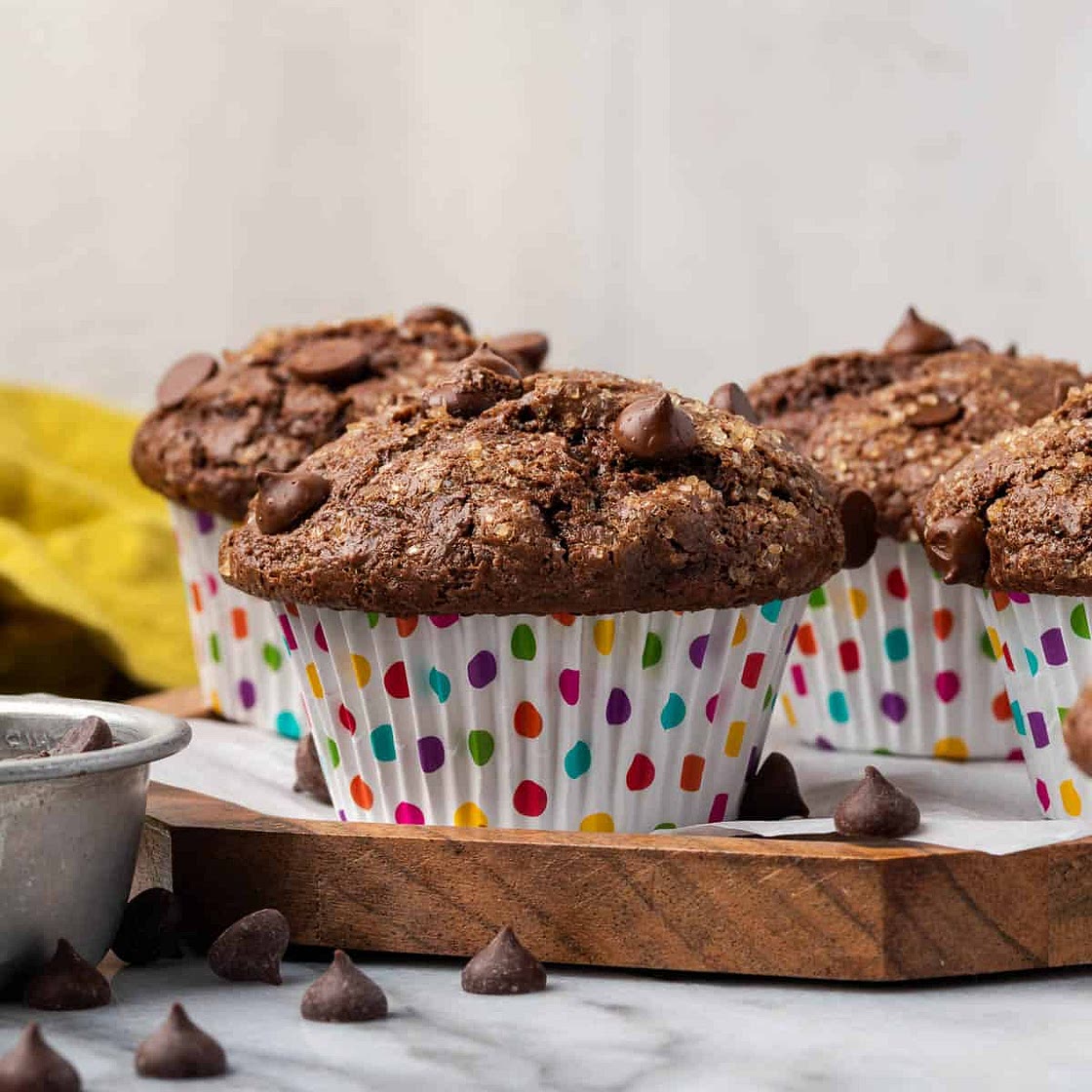 Gluten Free Chocolate Muffins