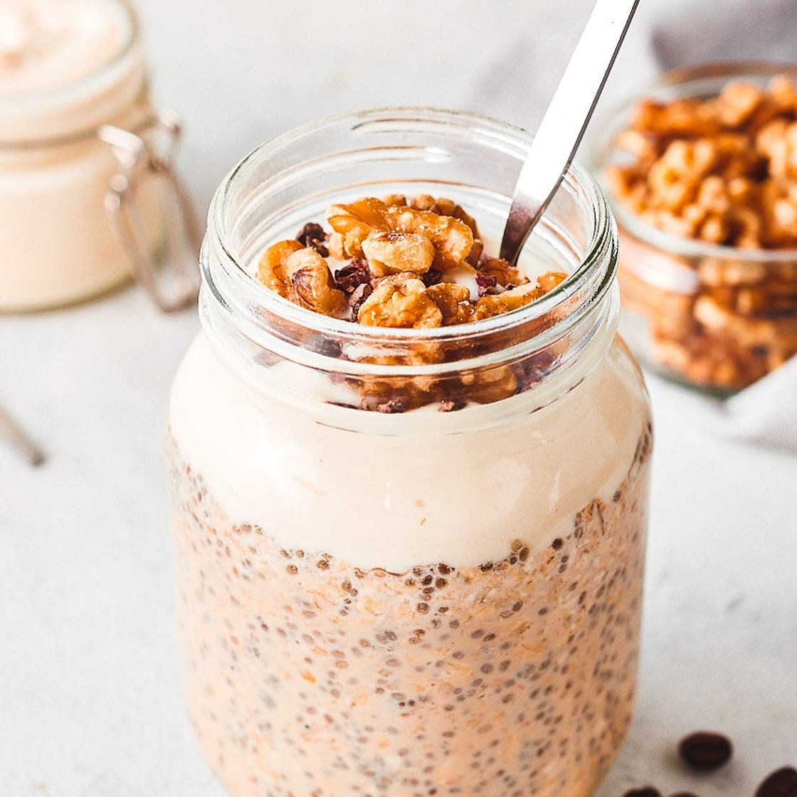 Easy Coffee Overnight Oats