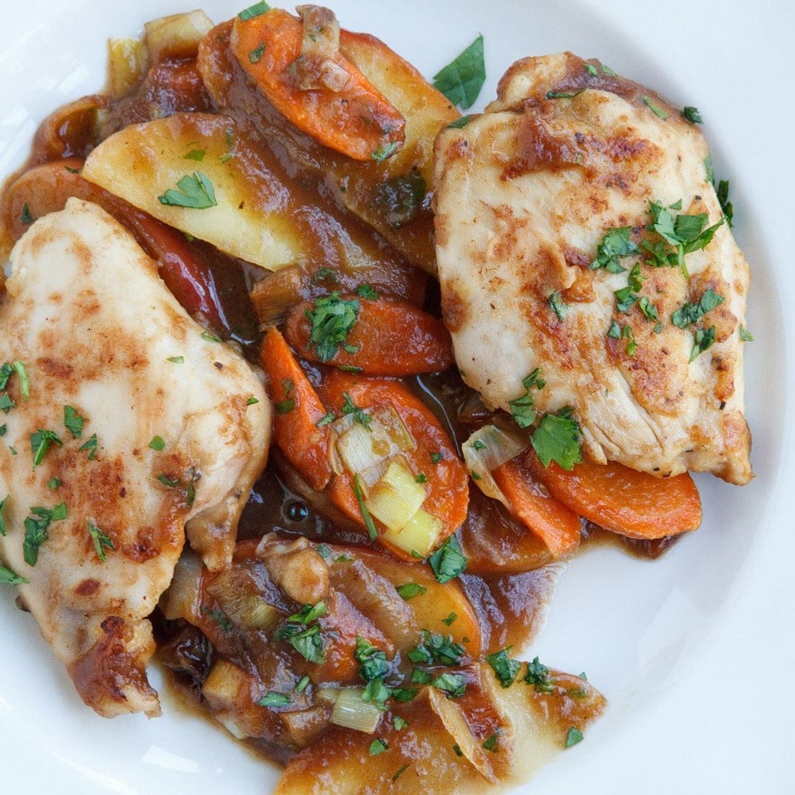 Jack Daniels Apple Butter Chicken