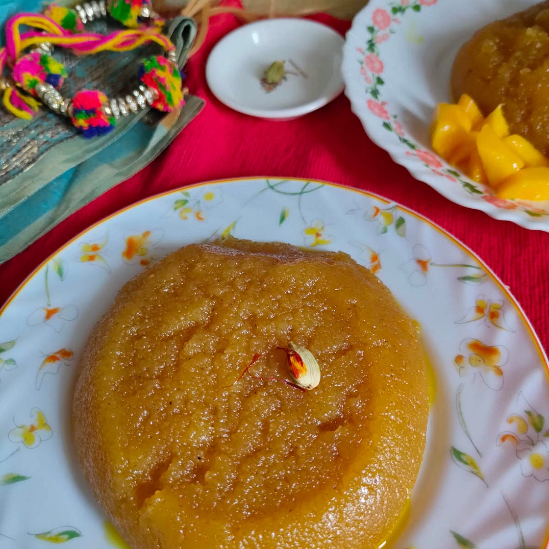 Mango Kesari Halwa | South Indian Kesari Halwa | Suji Pudding