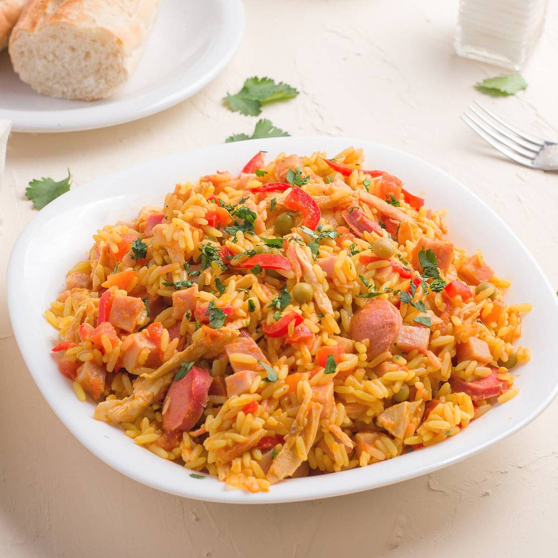 NICARAGUA ARROZ A LA VALENCIANA