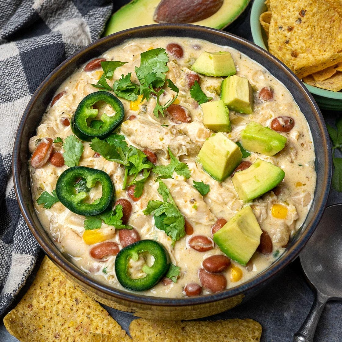 Instant Pot White Chicken Chili