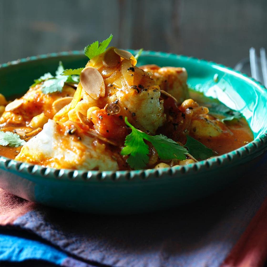 Moroccan fish stew