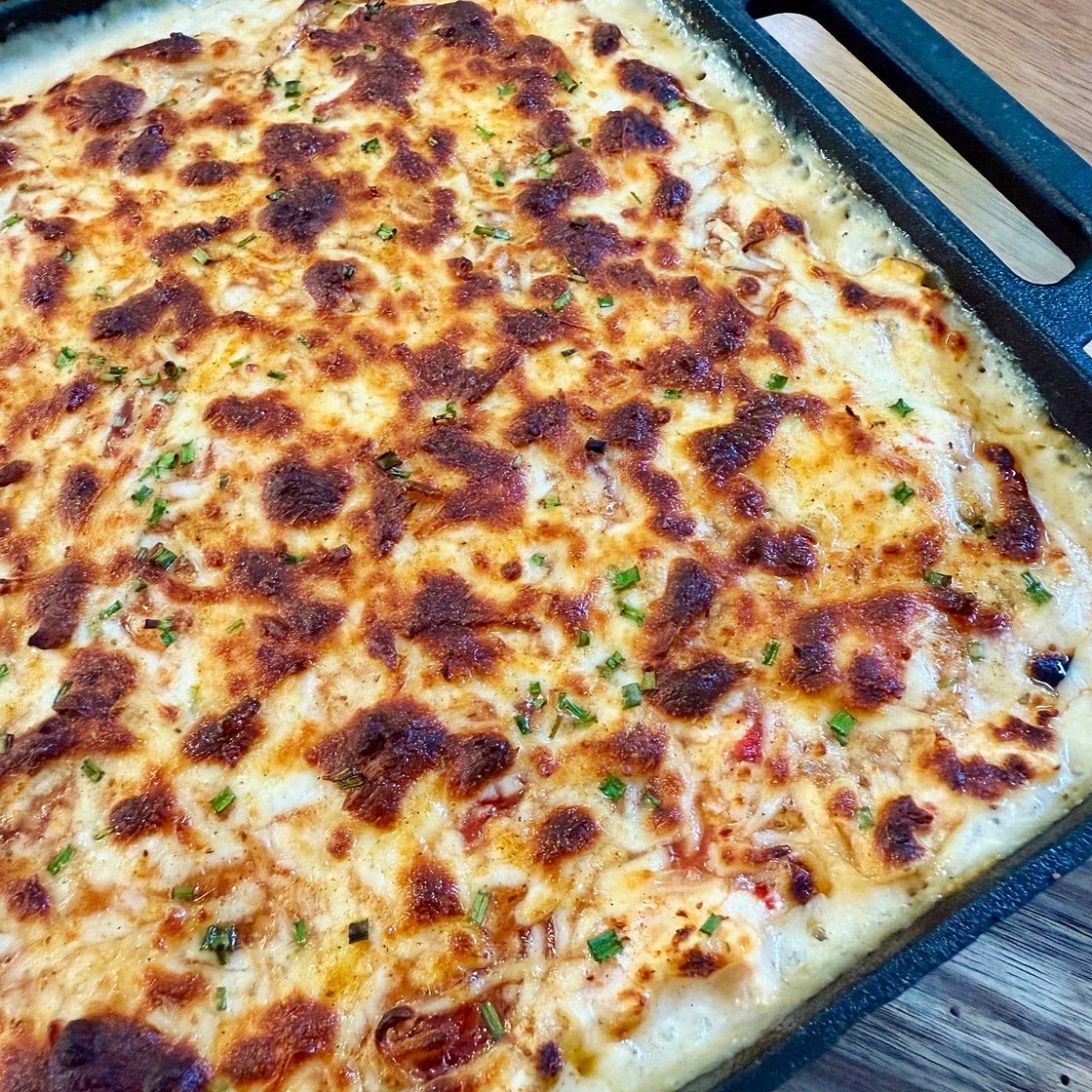 Cottage Cheese Crab Rangoon Dip