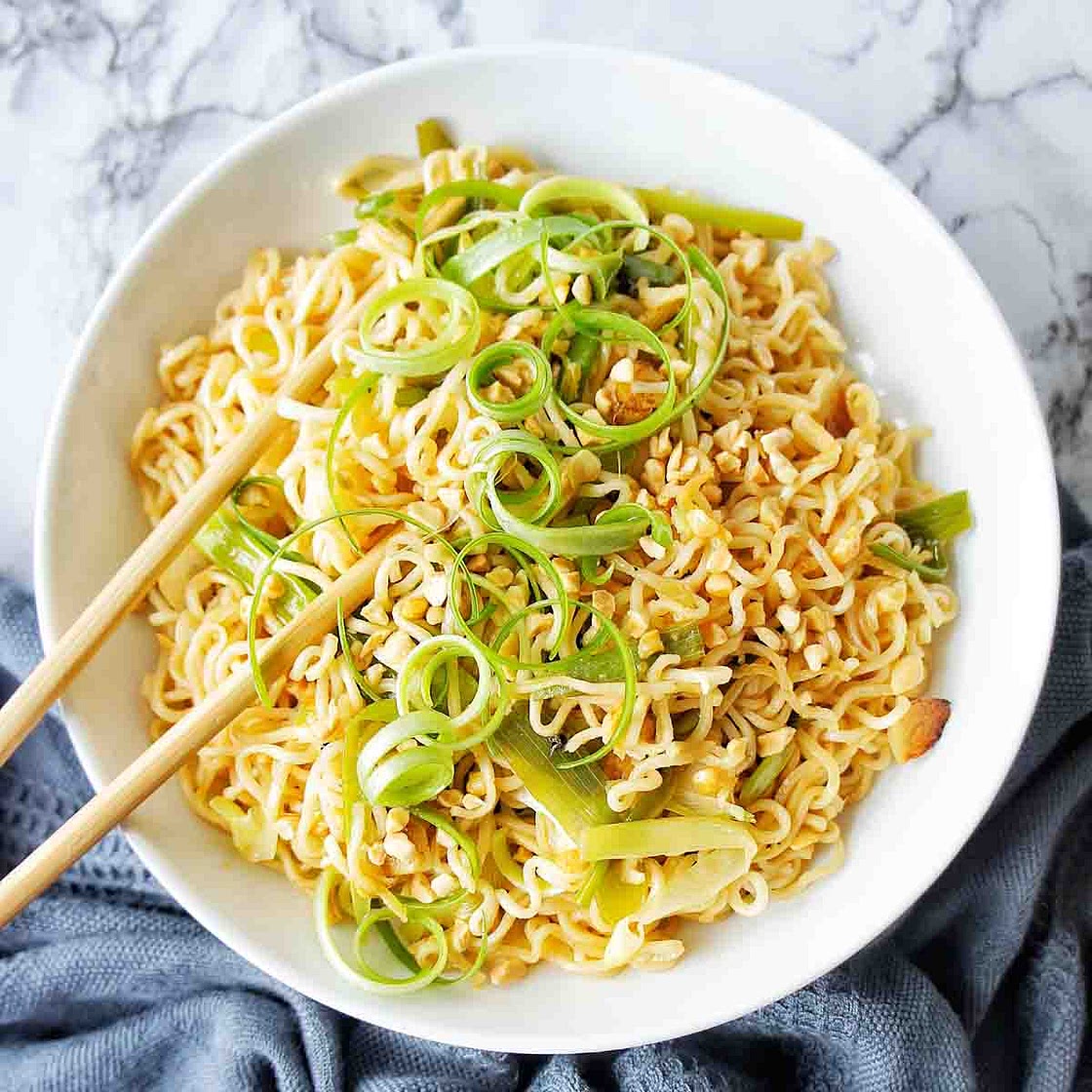 Ginger Scallion Noodles