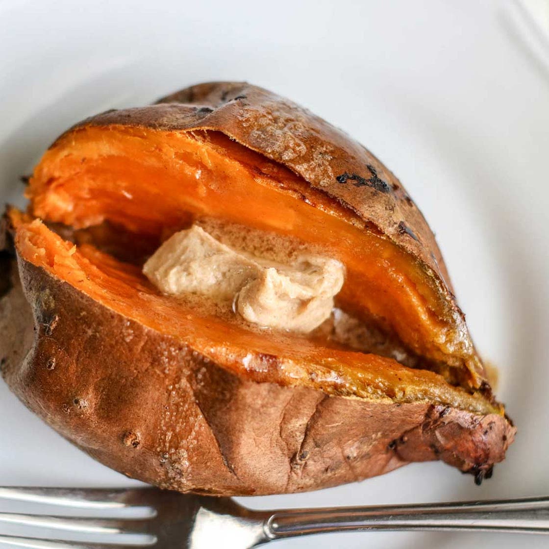 Air Fryer Baked Sweet Potatoes