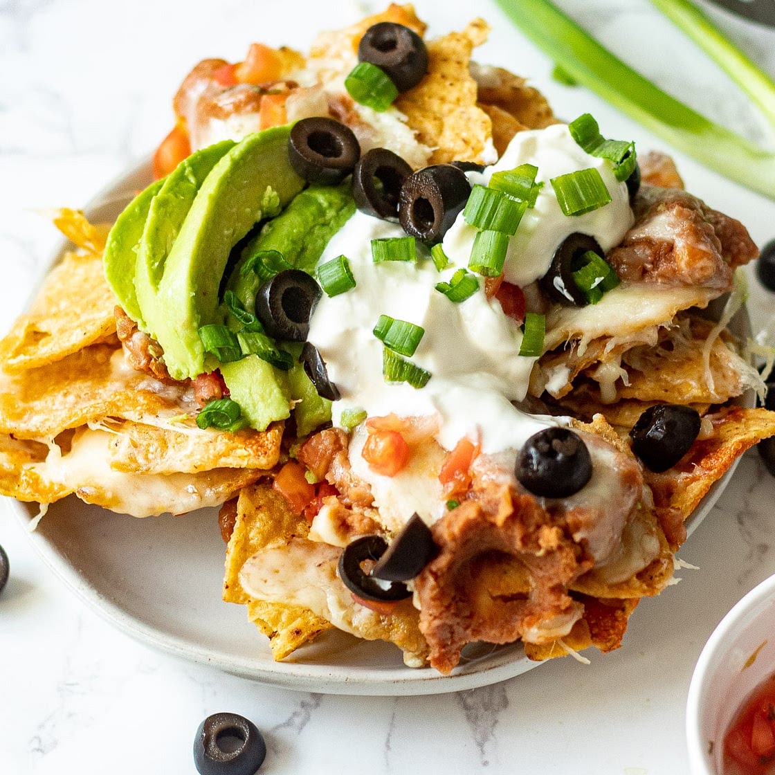 Air Fryer Nachos