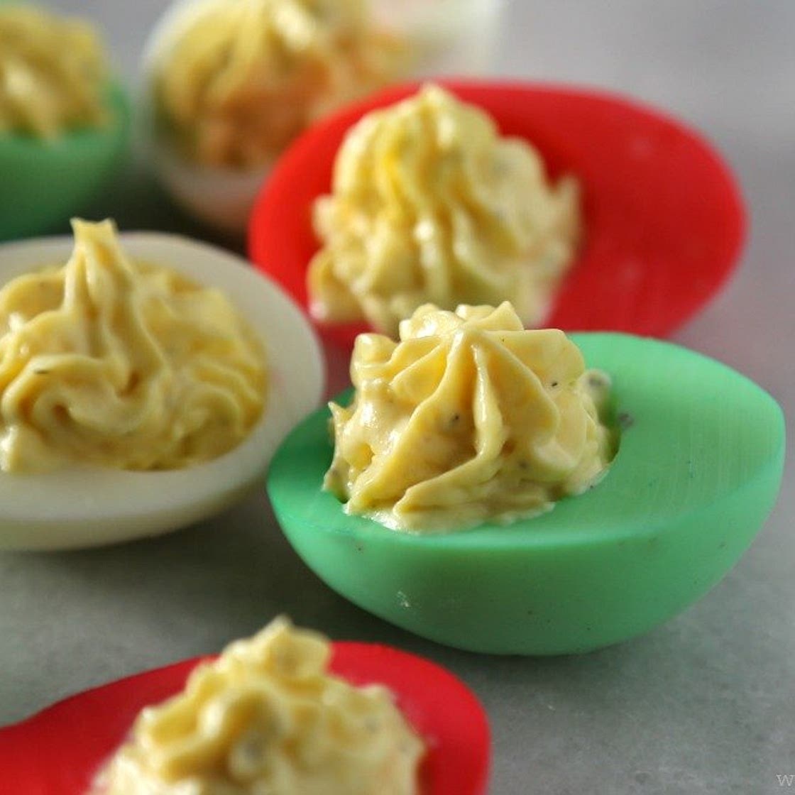 Classic Devilled Eggs Recipe With a Holiday Twist