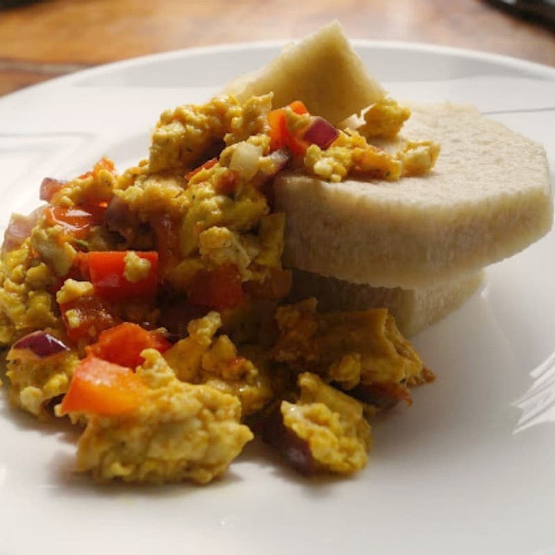 Nigerian Yam and ‘Egg’