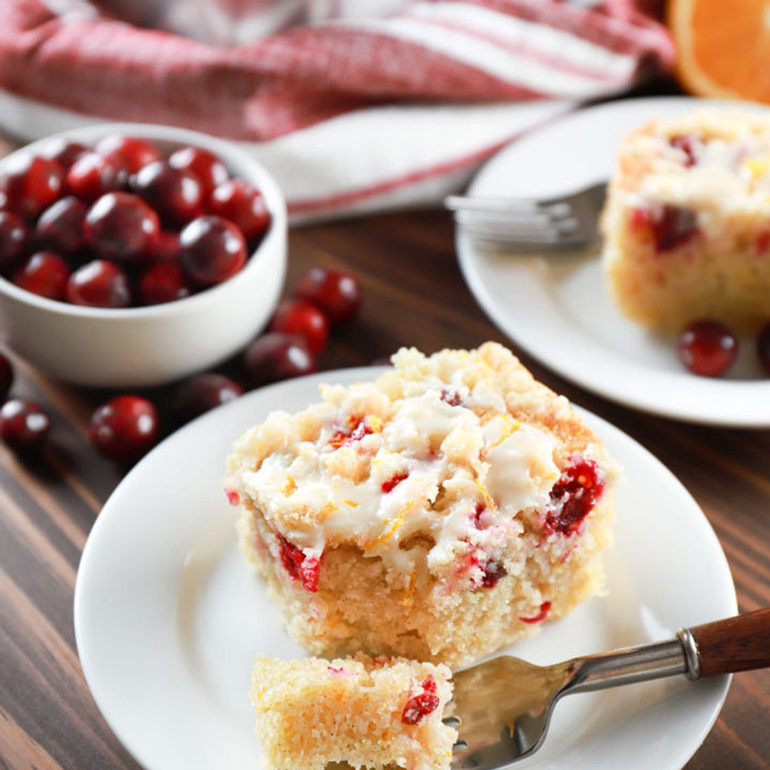 Cranberry Orange Coffee Cake