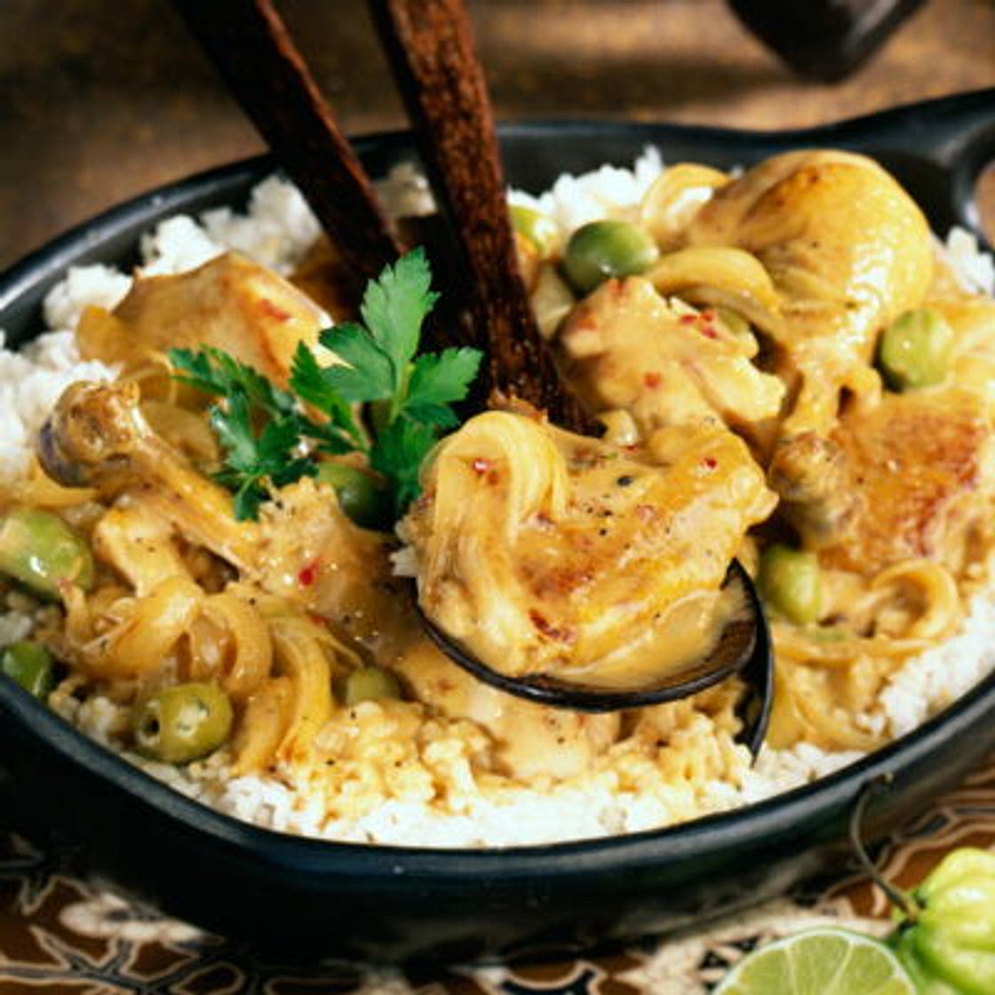 Poulet yassa sénégalais