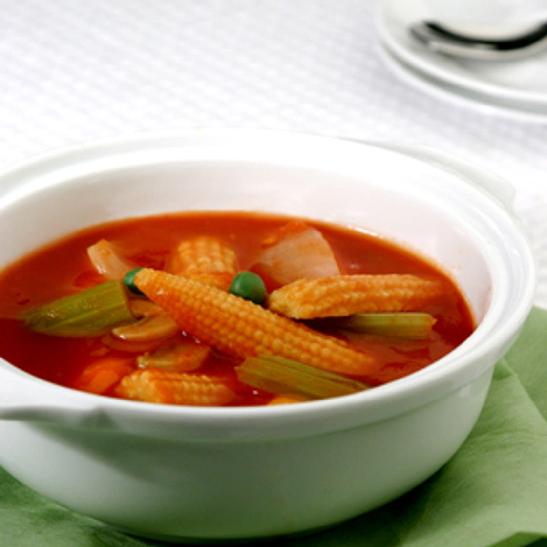 베이비콘채소스프