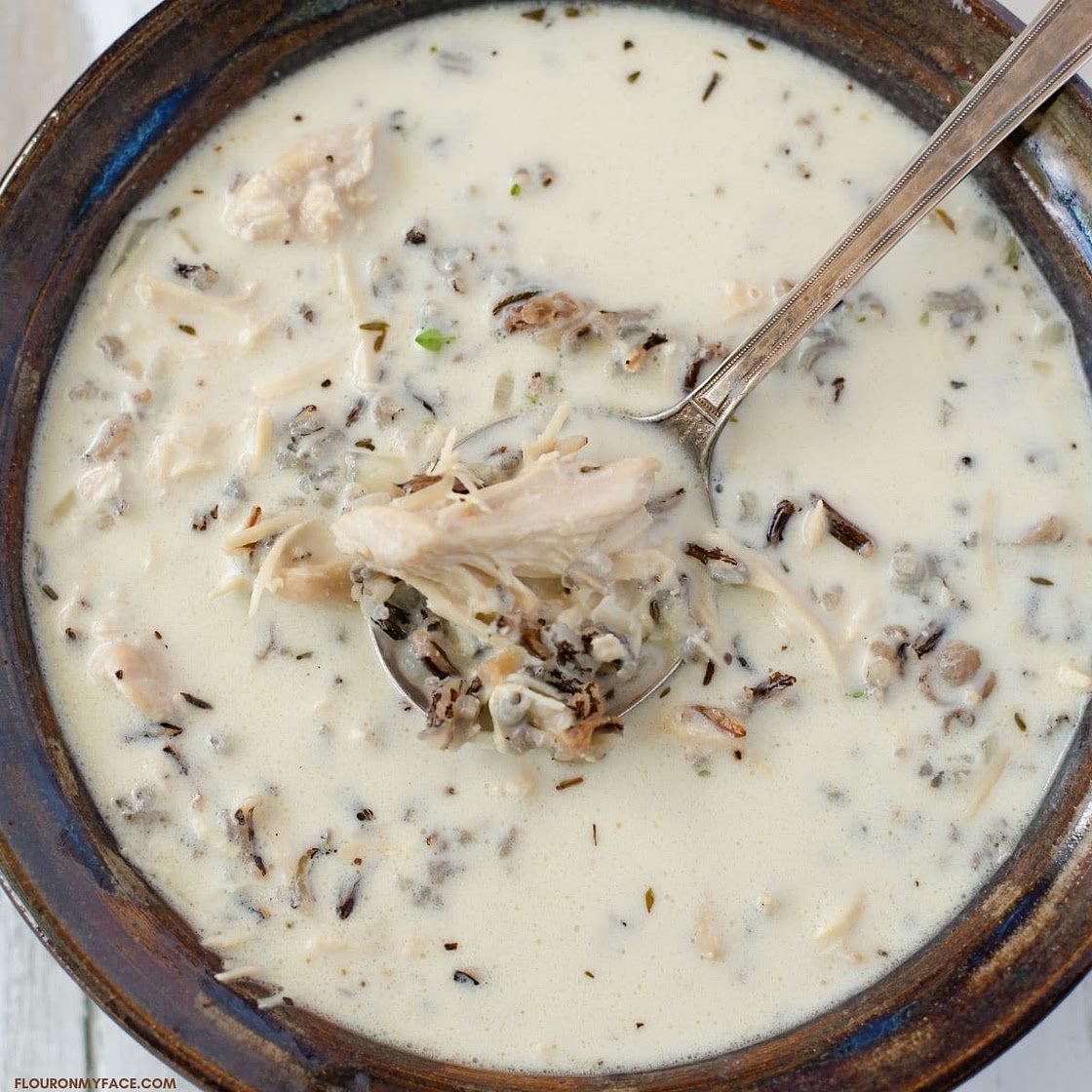Crock Pot Chicken Wild Rice Soup