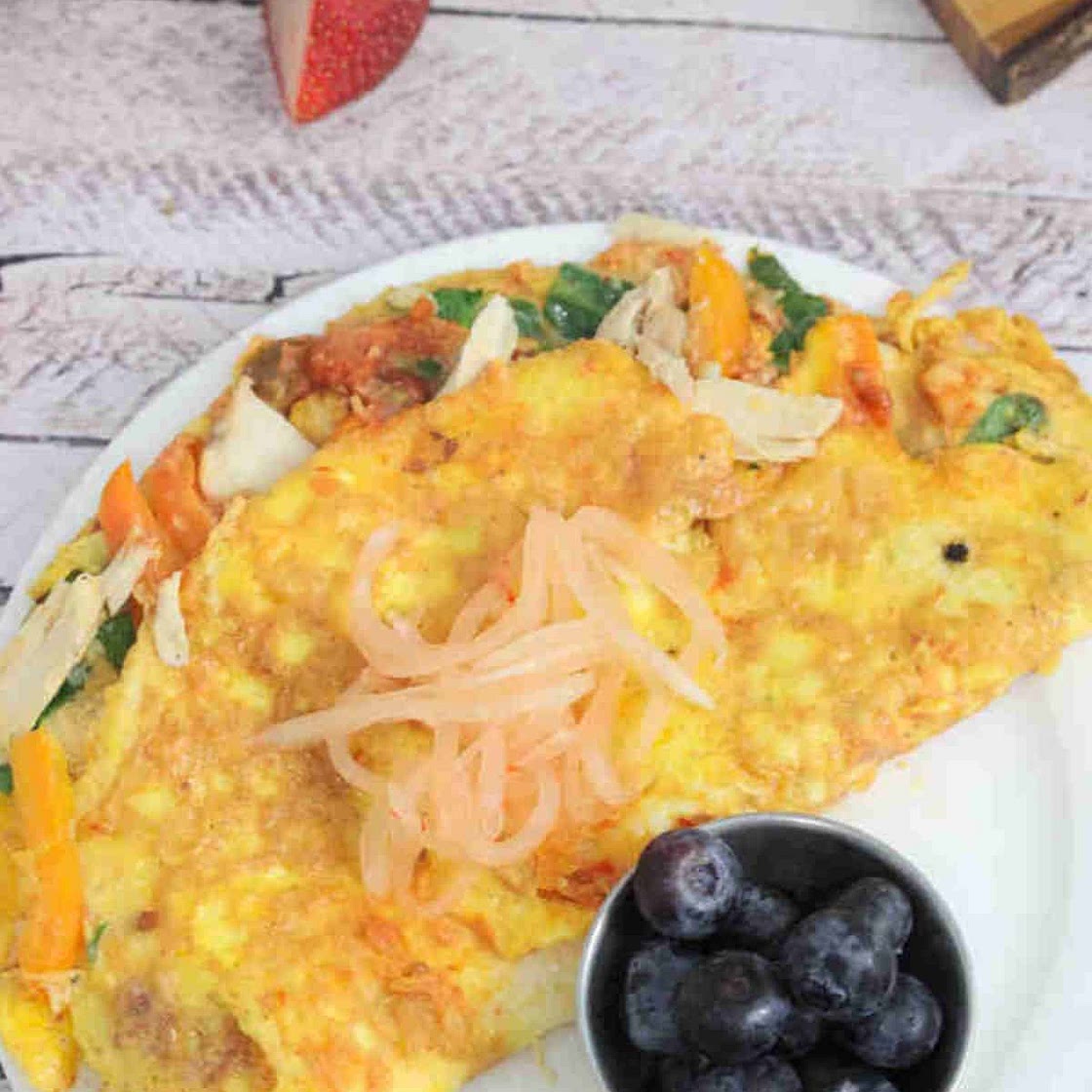 Keto Chicken Omelet