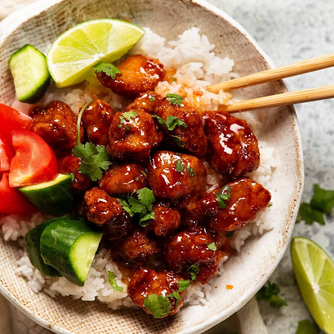 Easy Crispy Thai Pork Bites with Sticky Sweet Chilli Sauce