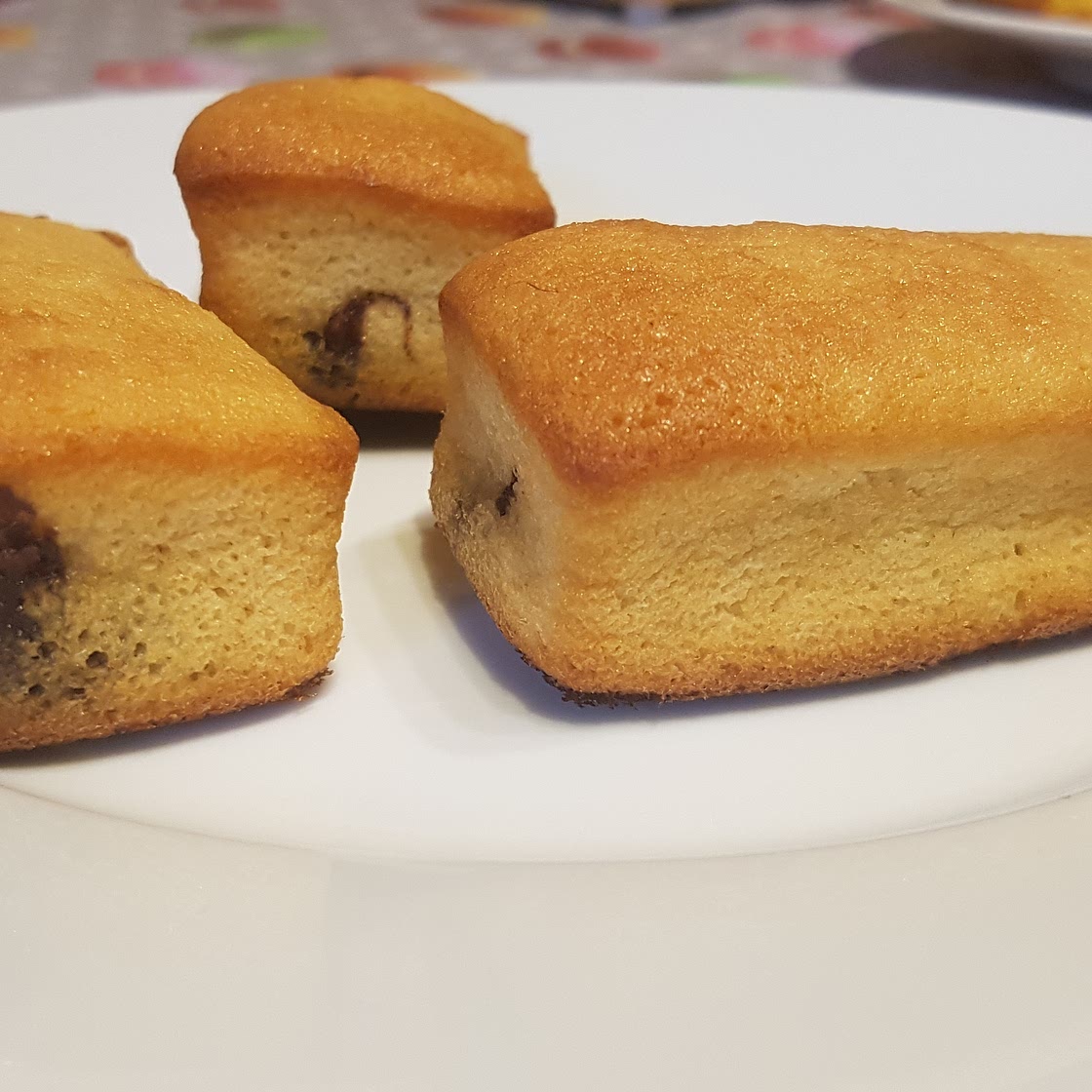 Financiers au Nutella